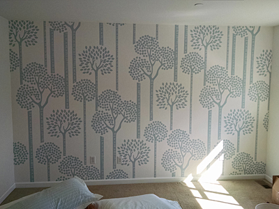 Tacoma, Gig Harbor, Seattle area wallcovering, wallpaper, and mural installation.