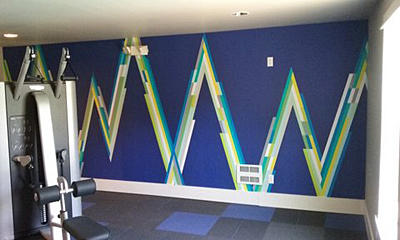 Tacoma, Gig Harbor, Seattle area wallcovering, wallpaper, and mural installation.