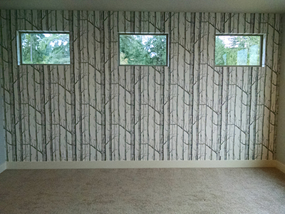 Tacoma, Gig Harbor, Seattle area wallcovering, wallpaper, and mural installation