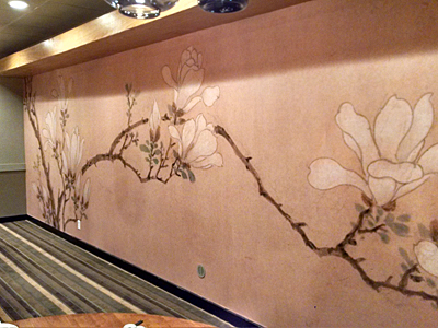 Tacoma, Gig Harbor, Seattle area wallcovering, wallpaper, and mural installation.