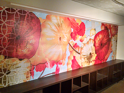 Tacoma, Gig Harbor, Seattle area wallcovering, wallpaper, and mural installation.