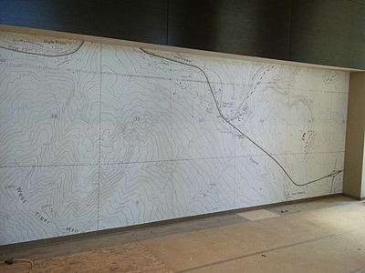 Tacoma, Gig Harbor, Seattle area wallcovering, wallpaper, and mural installation.