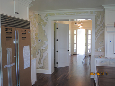 Seattle area wallcovering and mural installation