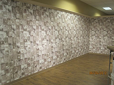 Tacoma, Gig Harbor, Seattle area wallcovering, wallpaper, and mural installation