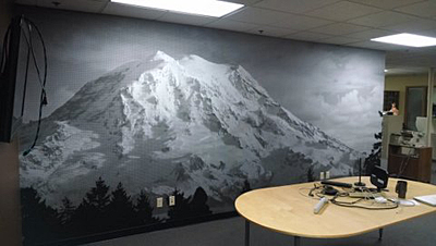 Tacoma, Gig Harbor, Seattle area wallcovering, wallpaper, and mural installation.