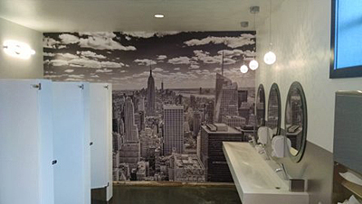 Tacoma, Gig Harbor, Seattle area wallcovering, wallpaper, and mural installation.