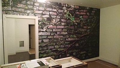 Tacoma, Gig Harbor, Seattle area wallcovering, wallpaper, and mural installation.