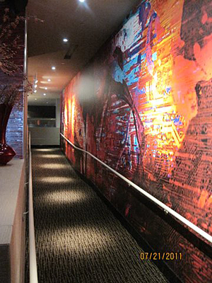 Seattle area wallcovering and mural installation