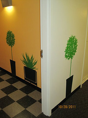 Seattle area wallcovering and mural installation