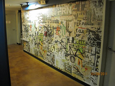 Seattle area wallcovering and mural installation