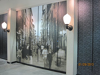 Tacoma, Gig Harbor, Seattle area wallcovering, wallpaper, and mural installation.