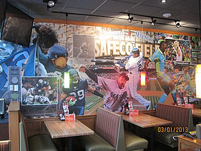 Tacoma, Gig Harbor, Seattle area wallcovering, wallpaper, and mural installation.